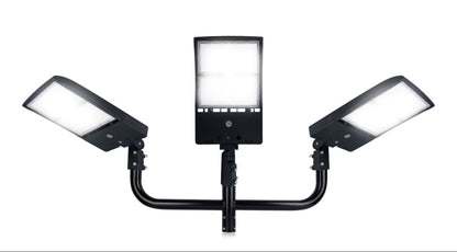 Éclairage de stationnement LED Lighteme 320 W, câblé, 48 000 lm, fil chaud, homologué UL, éclairage de poteau de stationnement LED de qualité industrielle, 5 000 K, étanche IP65 