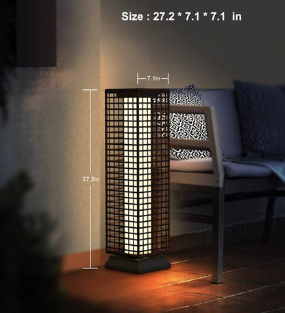 Lampadaire solaire d'extérieur Lighteme de 28 pi avec 2 modes d'éclairage