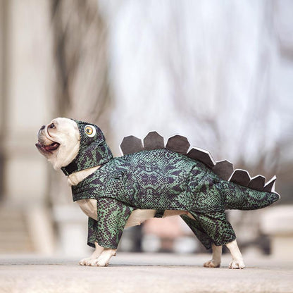 Vêtements de cosplay amusants et mignons pour animaux de compagnie Lighteme, dinosaure (5 tailles)