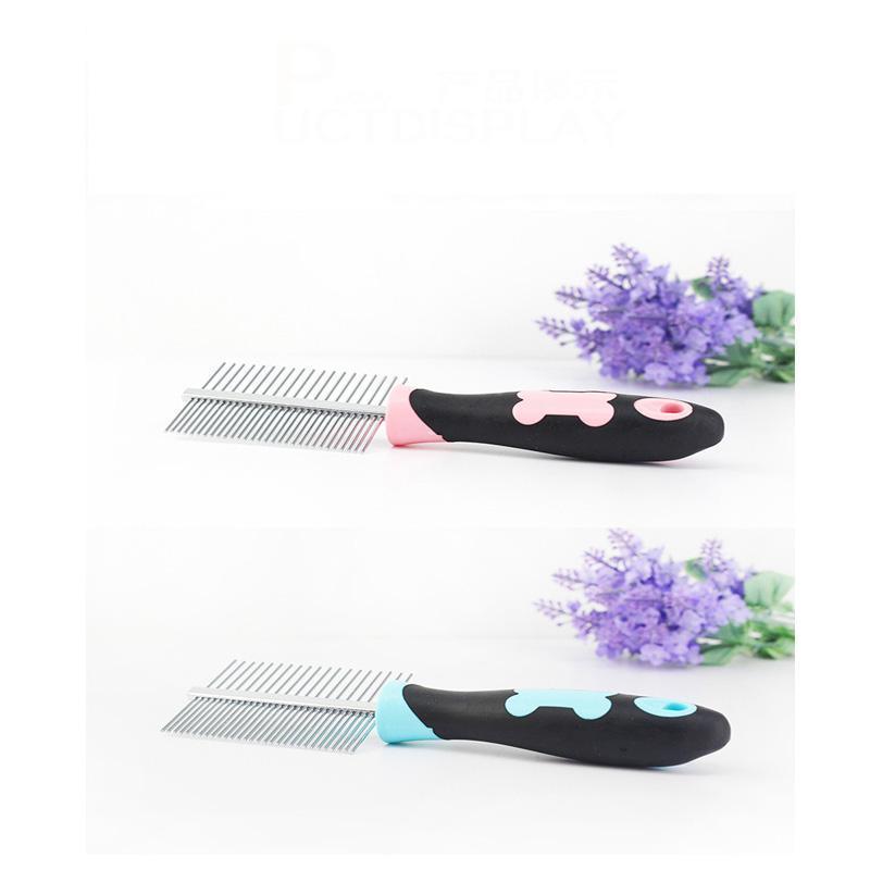 Lighteme Fur Care Double Row Pets Comb (2 colors)