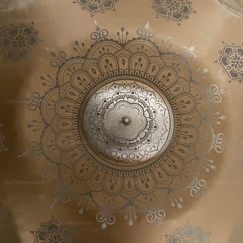 Royal Garden MaßgeschneiderteHandpan drums aus Edelstahl d-Moll Amara 22 Zoll 9 Noten Instrument Hang Kaufen
