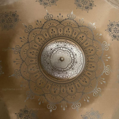 Royal Garden MaßgeschneiderteHandpan drums aus Edelstahl d-Moll Amara 22 Zoll 9 Noten Instrument Hang Kaufen