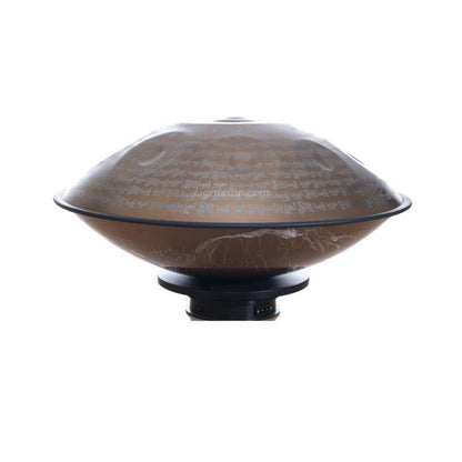 Sanskrit Personnalisé Fait main Ré Mineur Sabye 22 pouces 9/10/12 notes en Acier Inoxydable / Acier Nitruré Handpan Drums