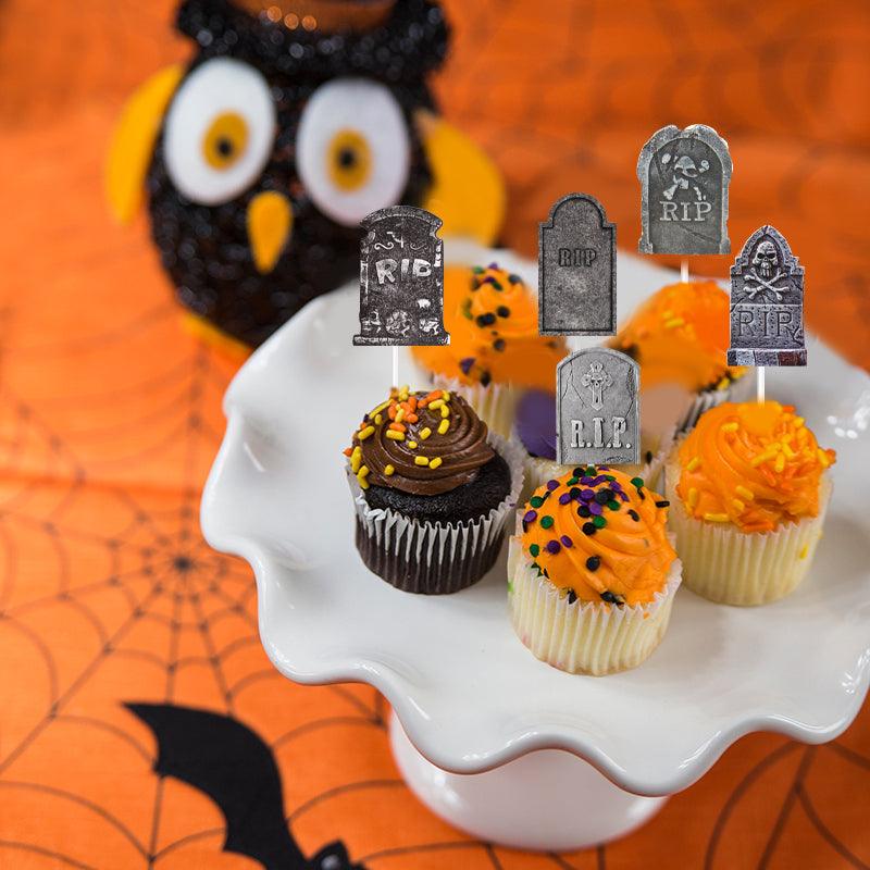 Décorations pour cupcakes Lighteme Halloween