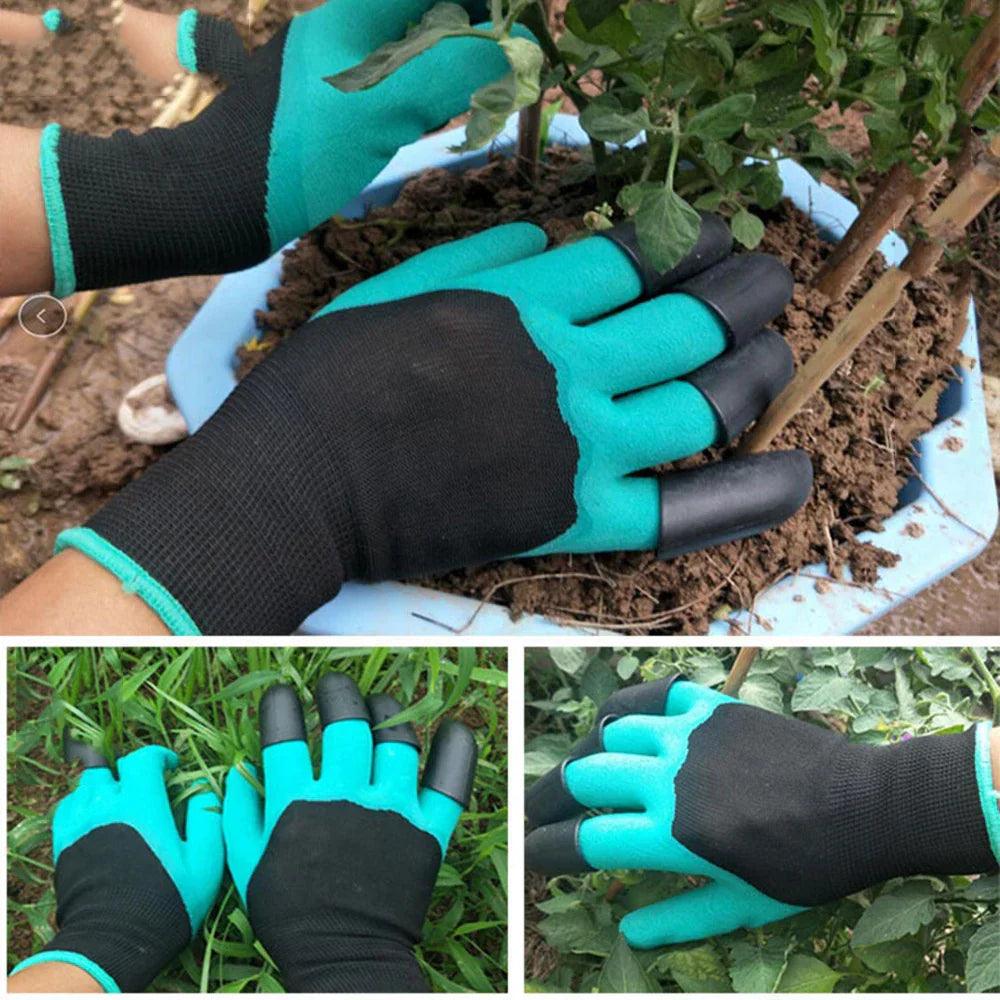 Gants de jardinage Lighteme avec griffes 