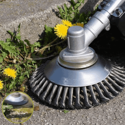 Lighteme Unkrautbürste und -Trimmer aus Karbonstahl