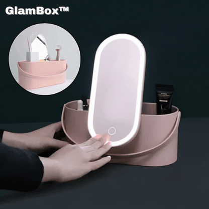 Lighteme Kosmetiktasche mit LED-Licht – Organisieren Sie Ihr Make-up mit LED-Beleuchtung
