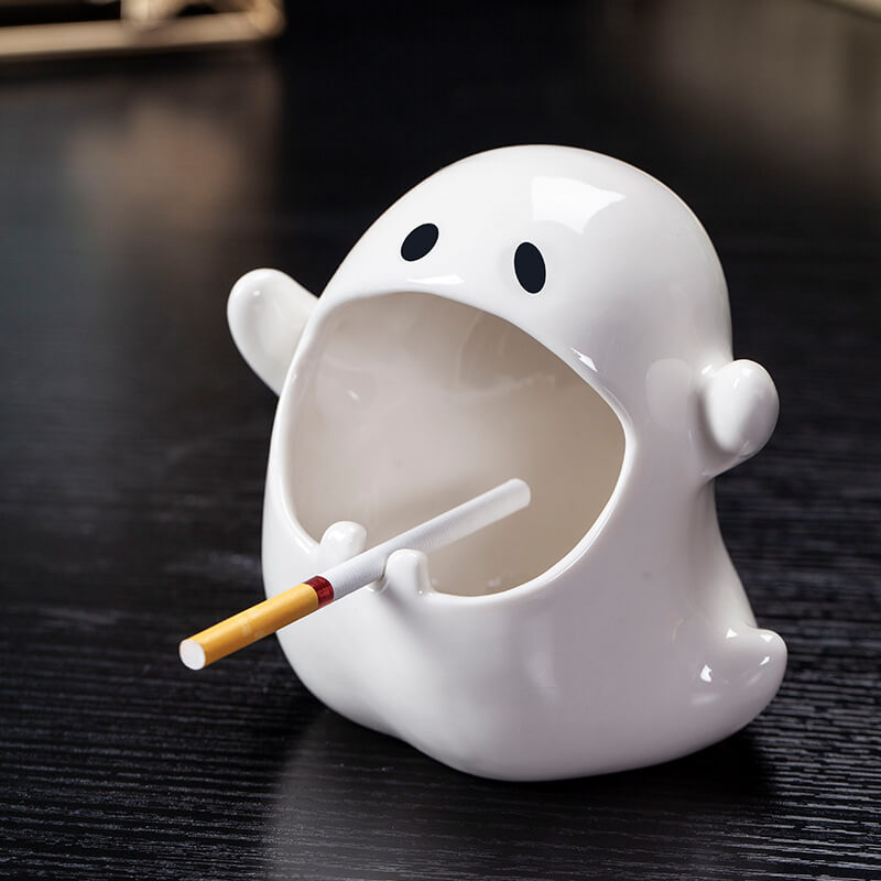 Cendrier en céramique Lighteme Ghost