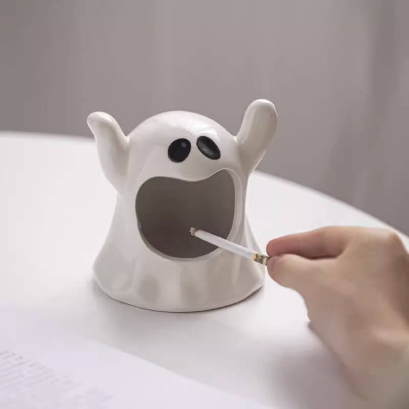 Cendrier en céramique Lighteme Ghost