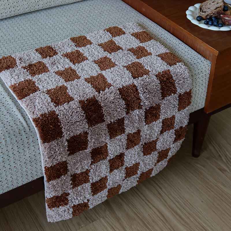 Dekorativer Teppich Lighteme Grid