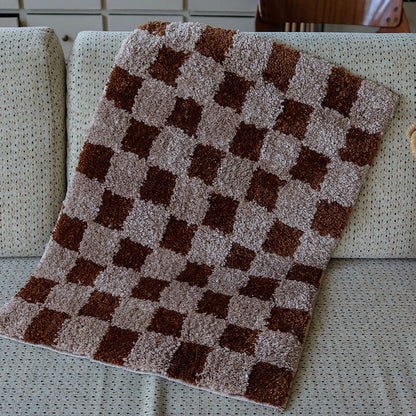 Dekorativer Teppich Lighteme Grid