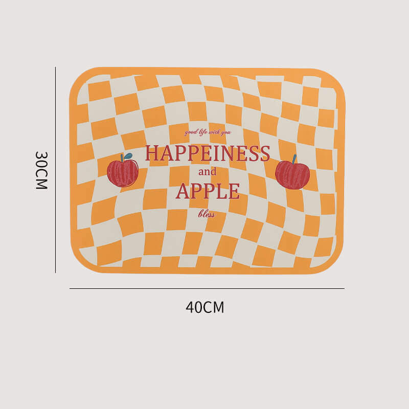 Lighteme Grid Leather Placemat