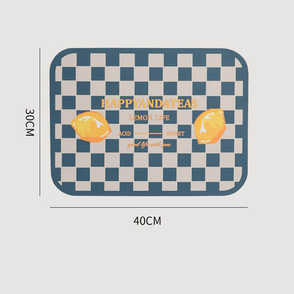 Lighteme Grid Leather Placemat