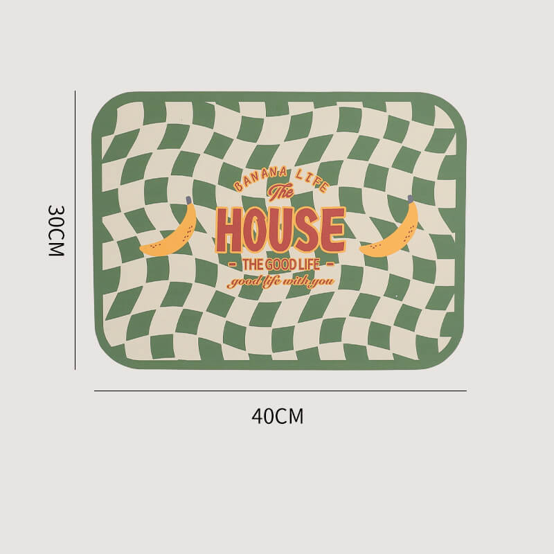 Lighteme Grid Leather Placemat