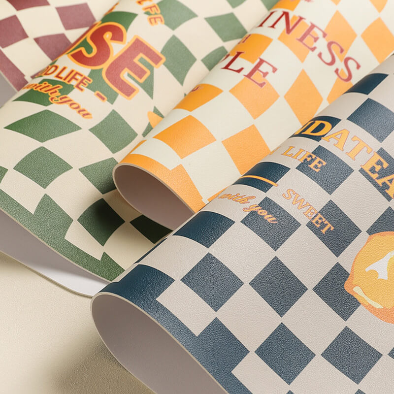 Lighteme Grid Leather Placemat