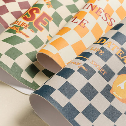 Lighteme Grid Leather Placemat