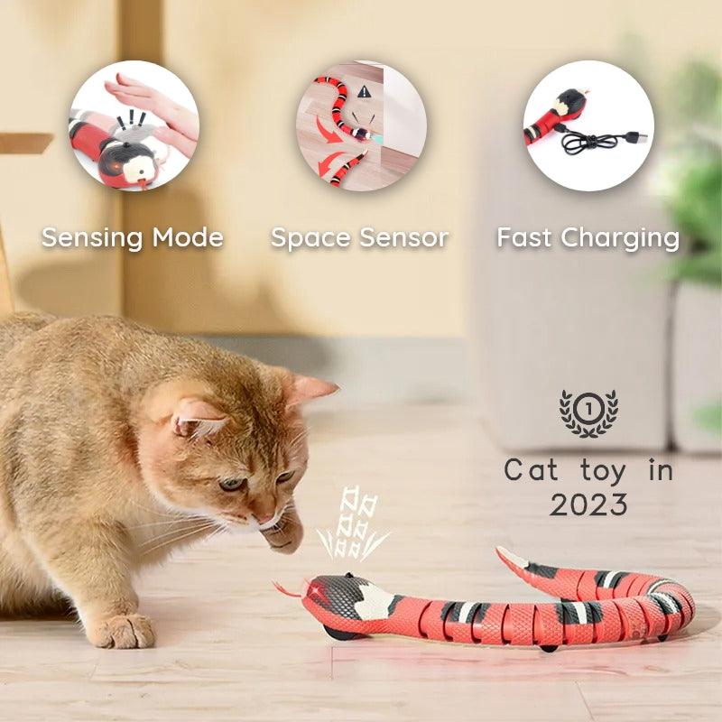 Lighteme Smart Snake Spielzeug für Ihre Katzen 