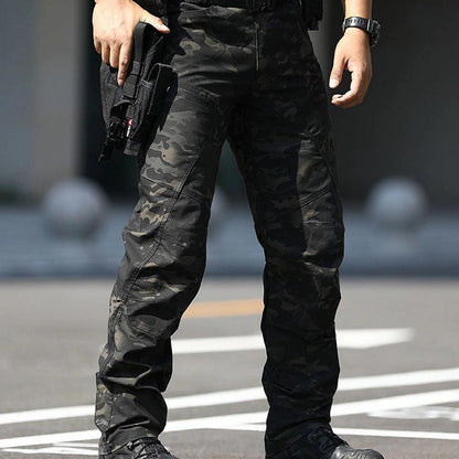 Lighteme Herren Urban Pro Stretch Tactical Pants Dunkel-Multicam