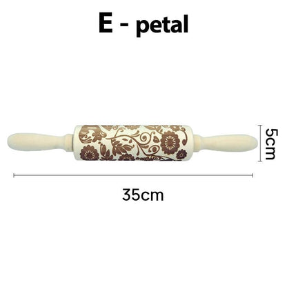 Rouleau à pâtisserie décoré Lighteme