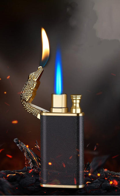 Lighteme Metallfeuerzeug Krokodil