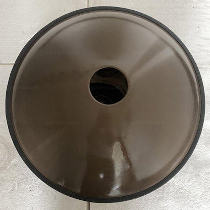 Sun God Handgefertigte 22 Zoll 9 Notes Kurd/Celtic d-Moll Handpan Drums aus 1,2mm Nitridstahl Hang Drum Instrument