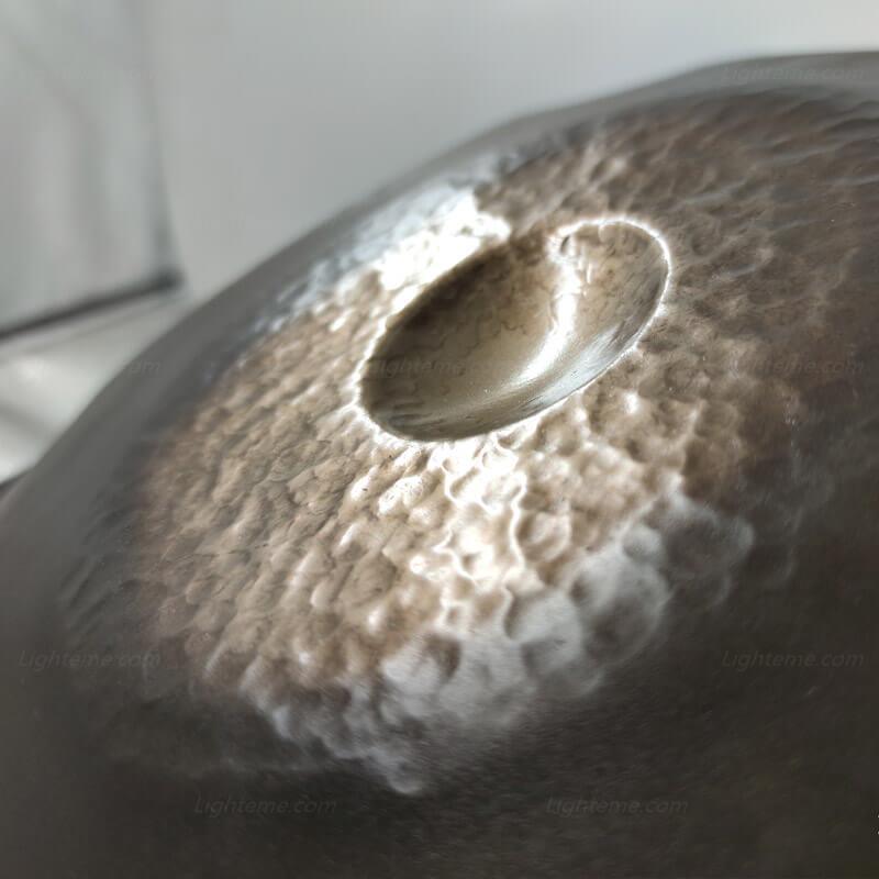Sun God Personnalisé 22 pouces 9/10/12 notes en Acier Nitruré Handpan Drums, E La Sirena, instrument de percussion haut de gamme