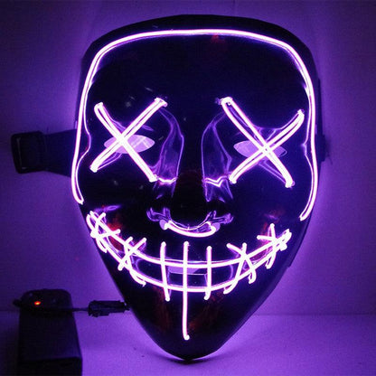 Lighteme LED-Halloween-Maske