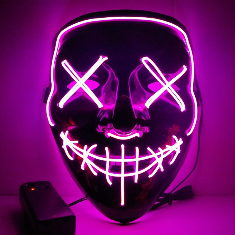 Lighteme LED-Halloween-Maske