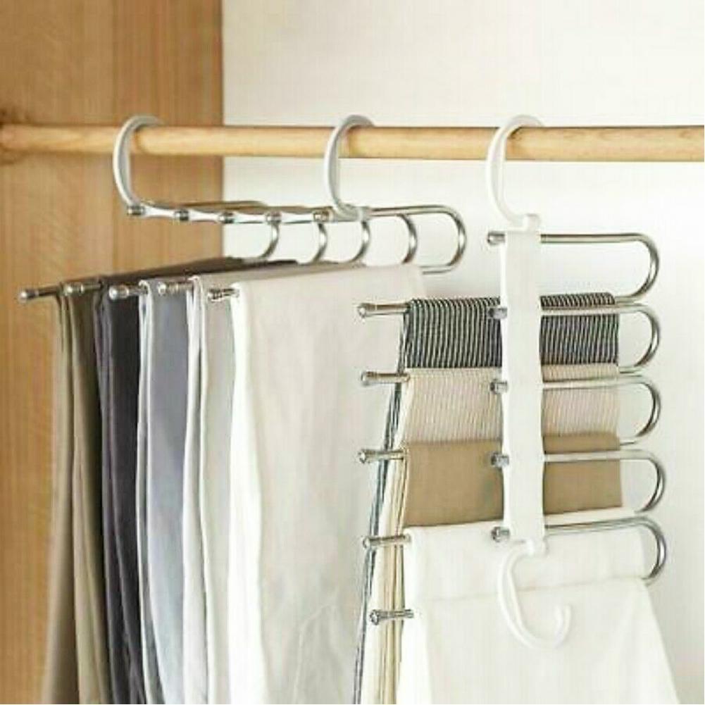Lighteme Multifunctional Stainless Steel Hangers (2pcs)
