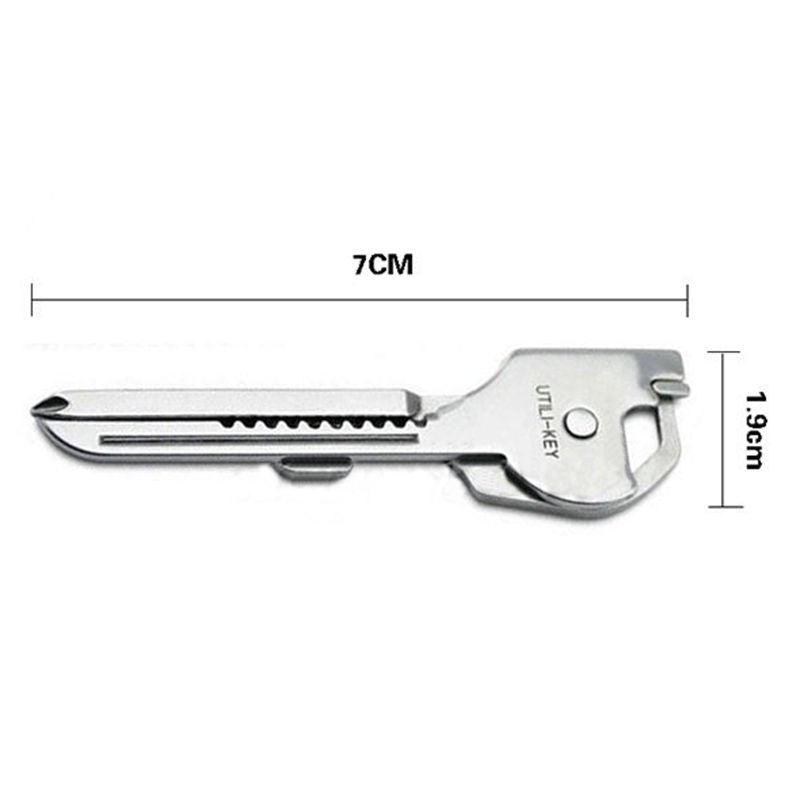 Lighteme Taschen-Überlebensschlüssel 6 in 1