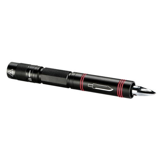 Lighteme Multifunktionsschutz Taschenlampe Messer Tactical Pen