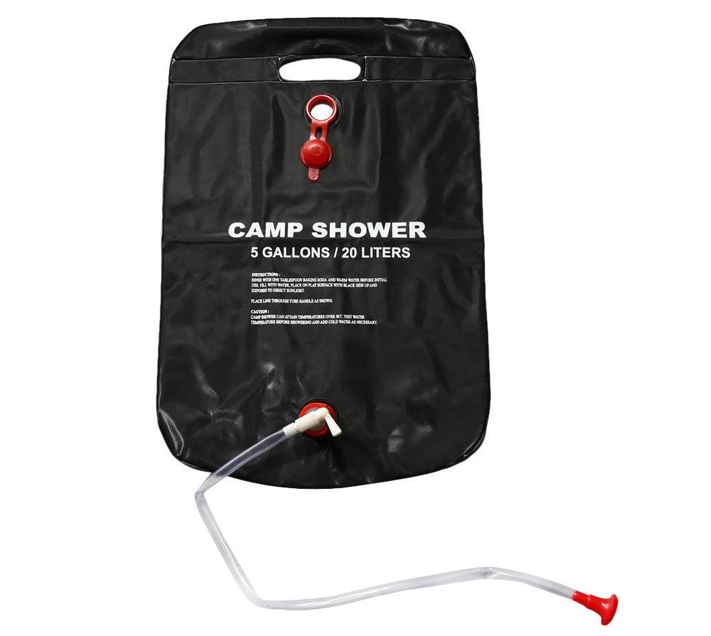 Lighteme Outdoors Solar-Duschtasche, tragbar, mit Heizung