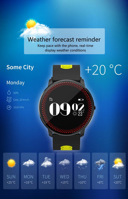 Bracelet de fitness intelligent étanche Lighteme