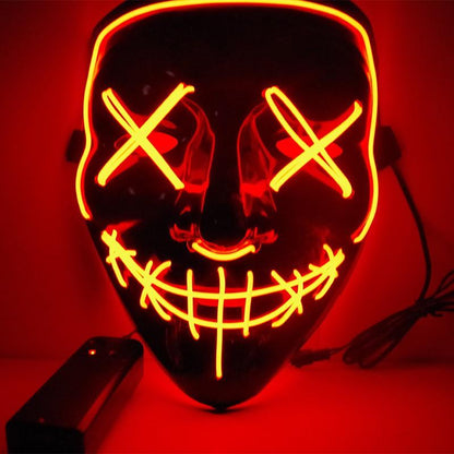 Lighteme LED-Halloween-Maske