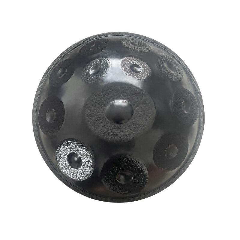 Lighteme Handmade Hammering 22 Inches 12 Notes Nitride Steel Handpan Drum Kurd / Celtic Scale D Minor Handpans For Sale