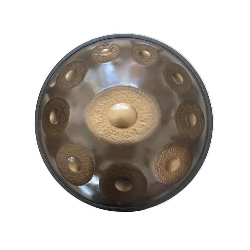 Sun God Maßgeschneiderte Handgefertigte Handpan drums aus 1,2mm Nitridstahl, d-Moll Sabye 22 Zoll 9/10/12 Noten