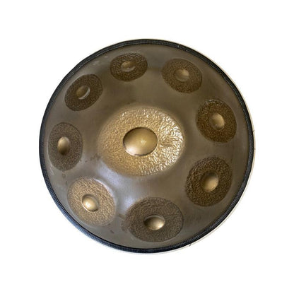 Sun God Personnalisé 22 pouces 9/10/12 notes en Acier Nitruré Handpan Drums, E La Sirena, instrument de percussion haut de gamme