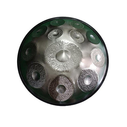 Sun God Handmade Hammering 22 Inch 12 Notes C Major 1.2mm Nitride Steel Handpan Drum