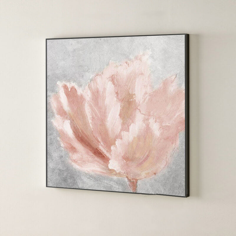 Peinture à l'huile abstraite de fleurs peinte à la main par Lighteme