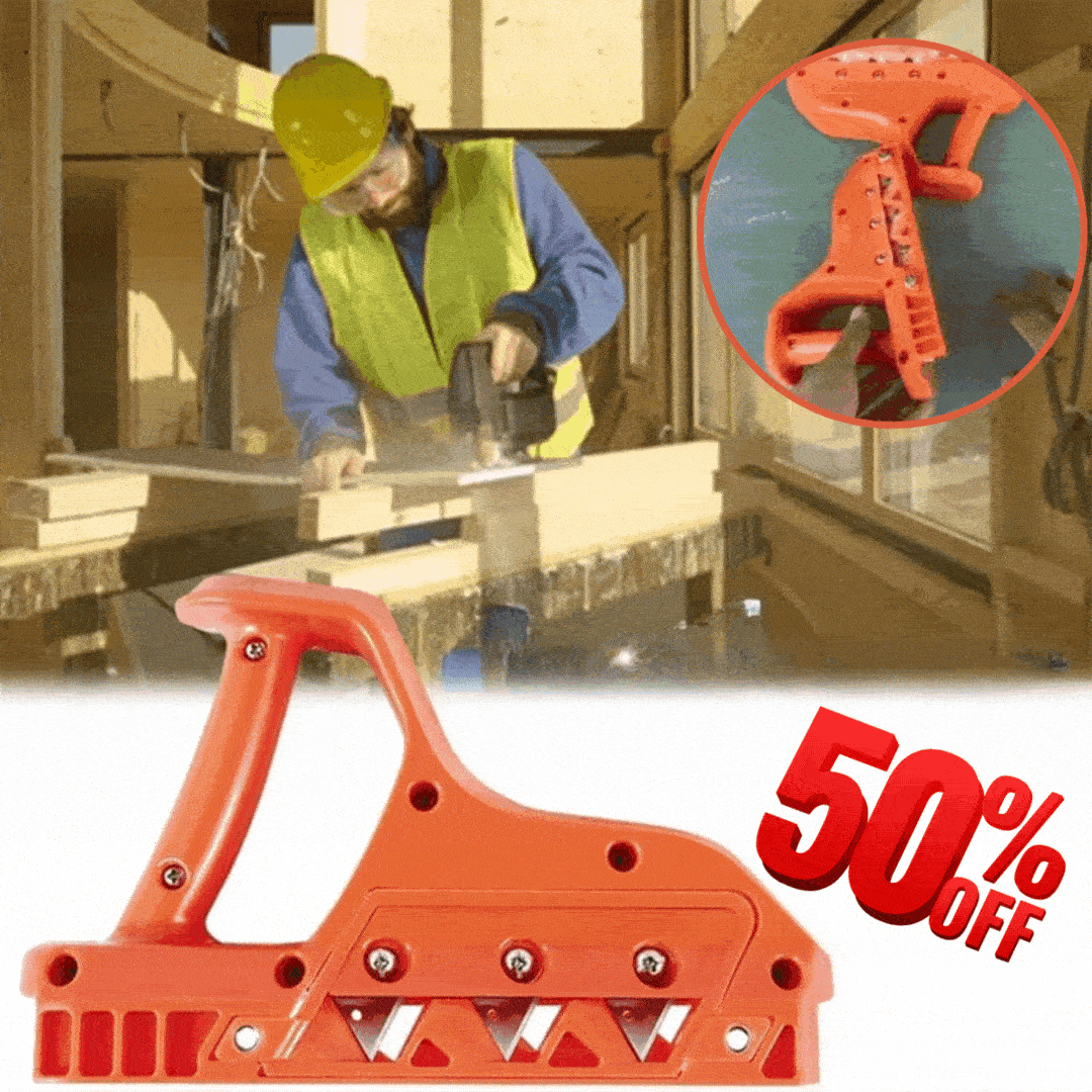 Rabot à main Lighteme pour couper les plaques de plâtre