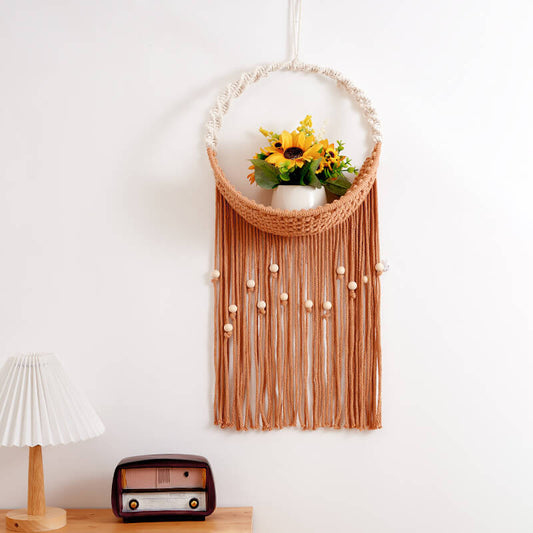 Étagère murale tissée à la main Lighteme