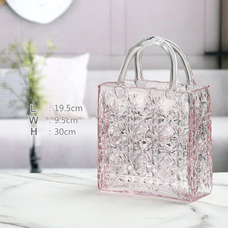 Vase en verre pour sac à main Lighteme