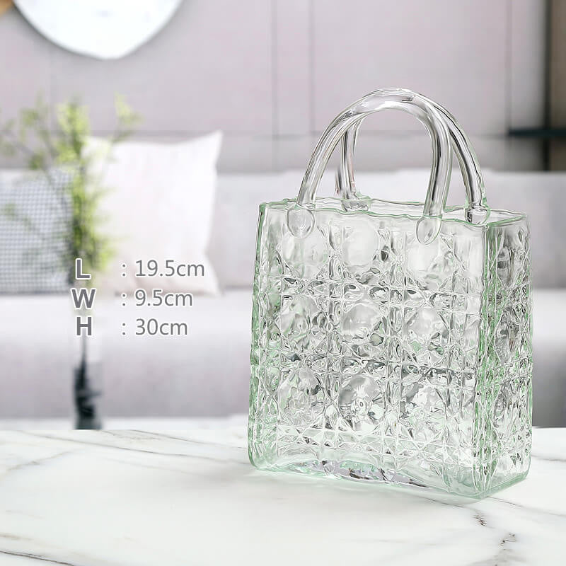 Vase en verre pour sac à main Lighteme