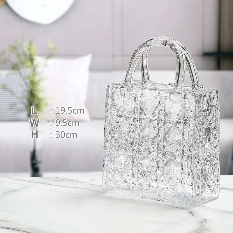 Vase en verre pour sac à main Lighteme