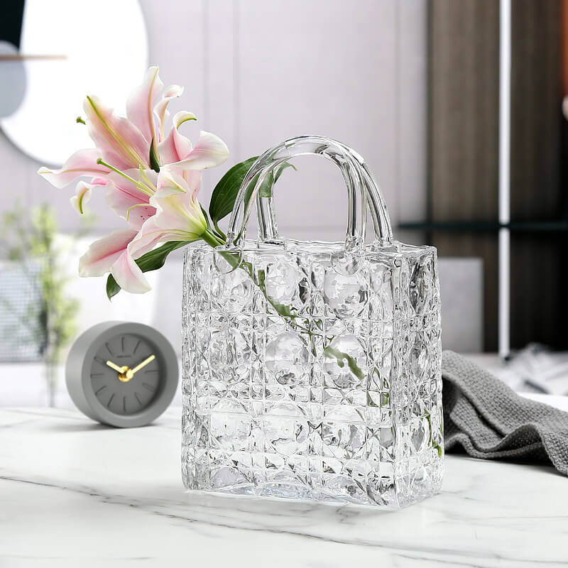 Vase en verre pour sac à main Lighteme