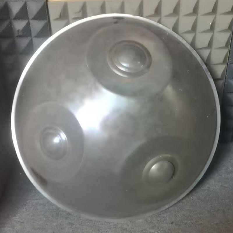 Lighteme Custom G2 Double bass / G3 Hijaz Master Version Stainless Steel Handpan Drum 22 Inch Professional Performances Percussion Instrument
