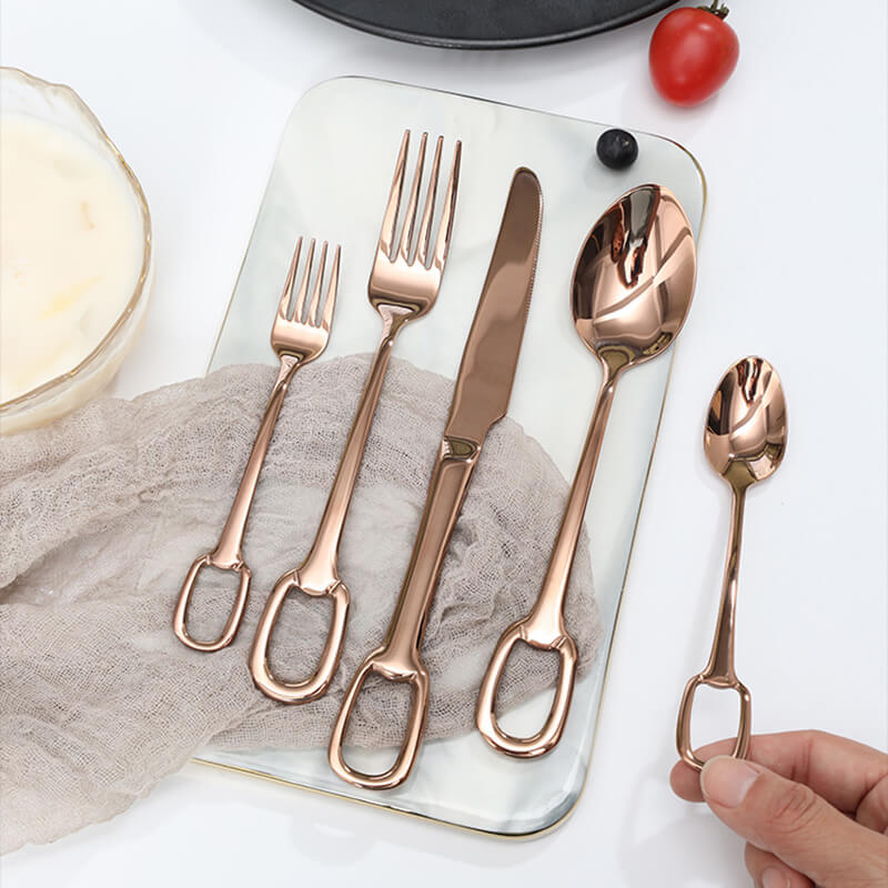 Lighteme Besteckset mit Aufhängeloch-Design, 5-teilig