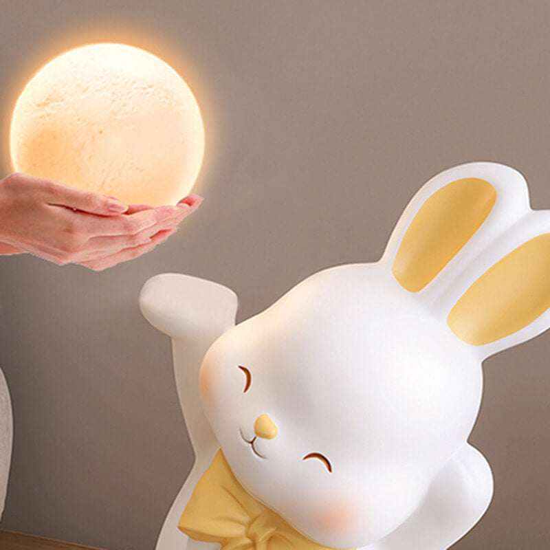 Lighteme Happy Rabbit Resin Table Lamp