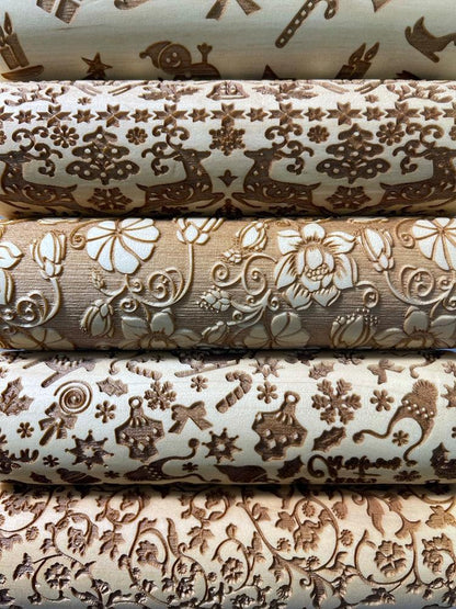 Rouleau à pâtisserie décoré Lighteme