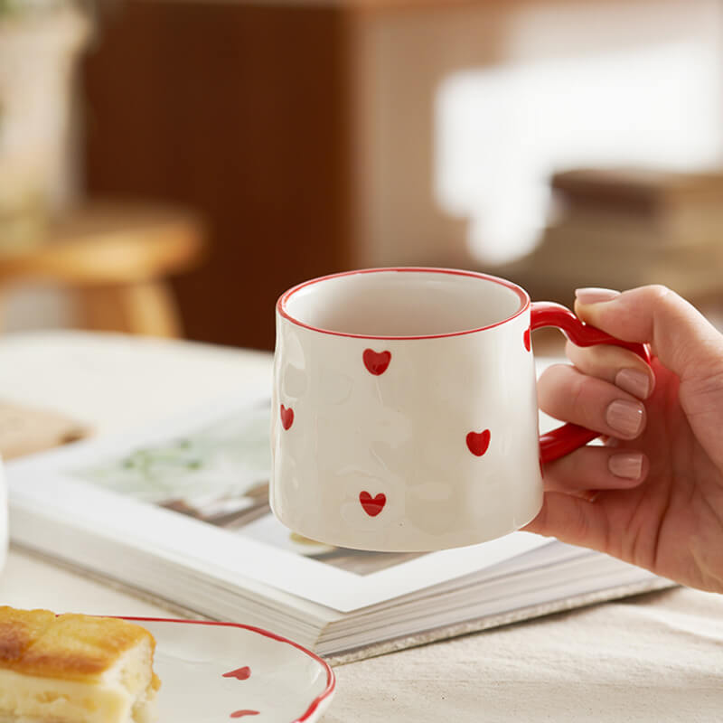 Lighteme Heart Ceramic Teapot Set